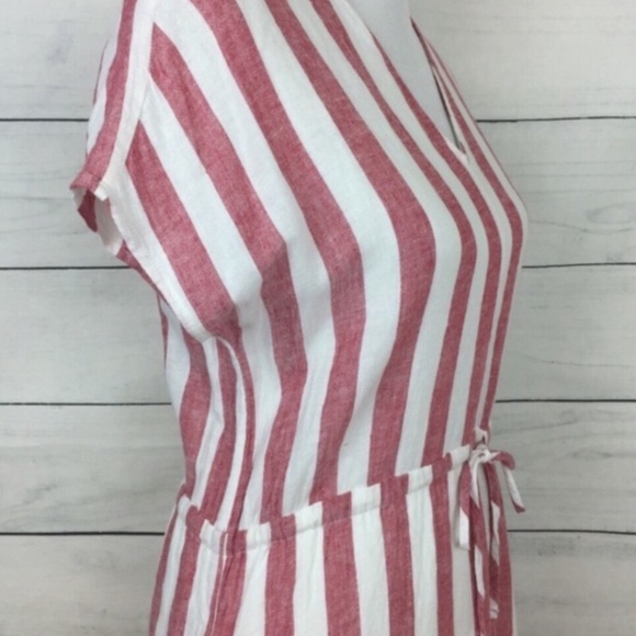 Rails Wren Seville Stripe Drawstring Waist Dress - Picture 6 of 8